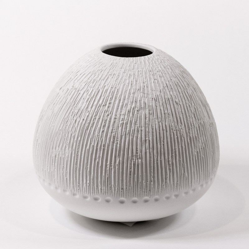 Astrid Vase Swan White Lille