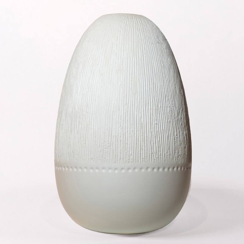 Astrid Vase Swan White Tall