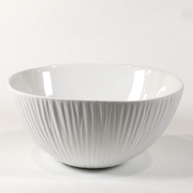 Gunhilde Bowl Swan White big