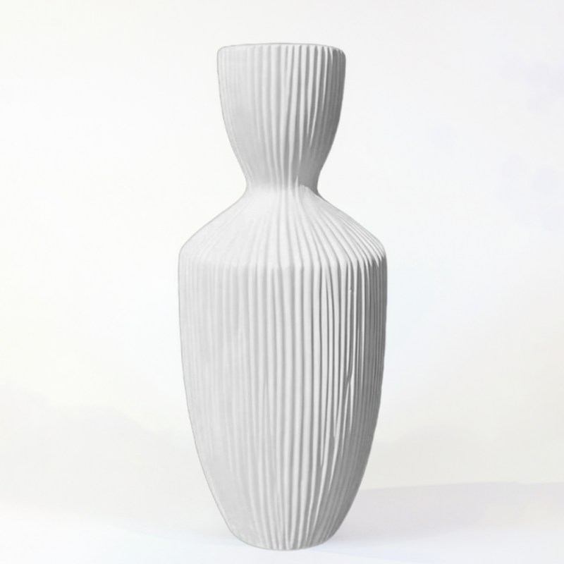 Gunhilde Vase Perlehyacinth Swan White